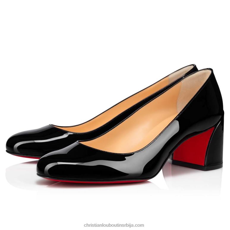 Christian Louboutin мисс саб 55 мм пумпе - лакирани теле - црне V0H0P534 Жене