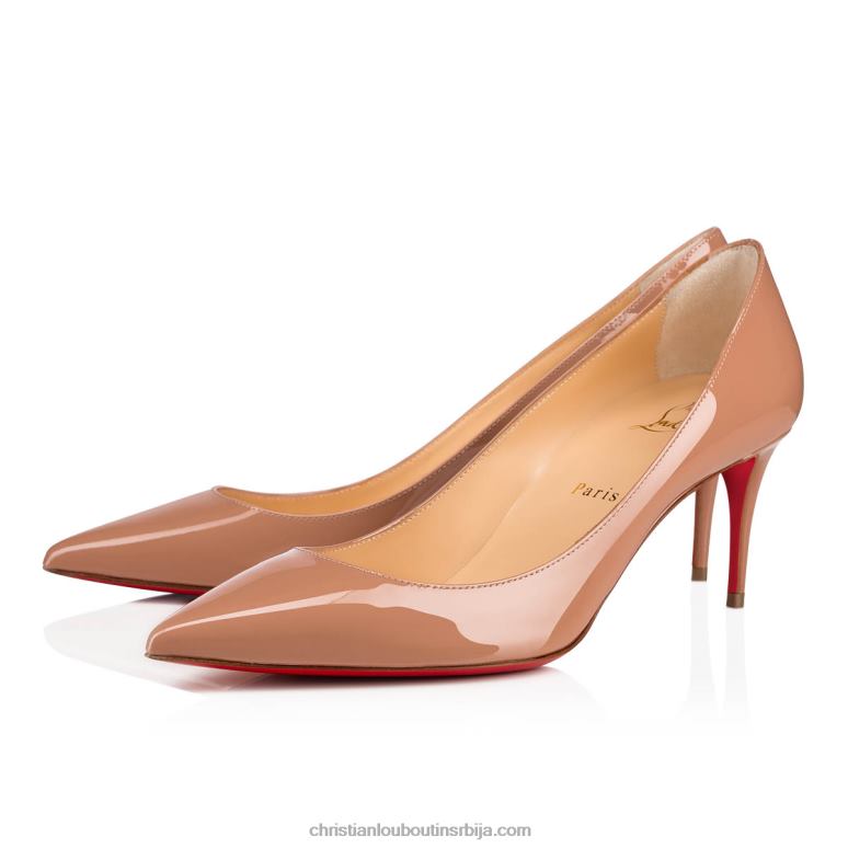 Christian Louboutin кате 70 мм пумпе - лакирано теле - нуде V0H0P23 Жене