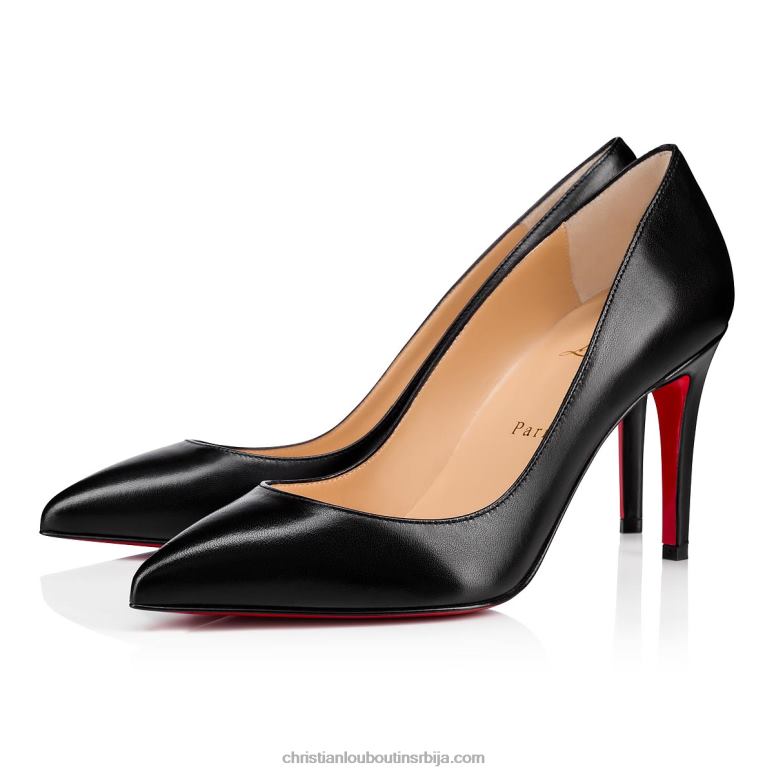 Christian Louboutin пигалле 85 мм пумпе - напа кожа - црне V0H0P420 Жене