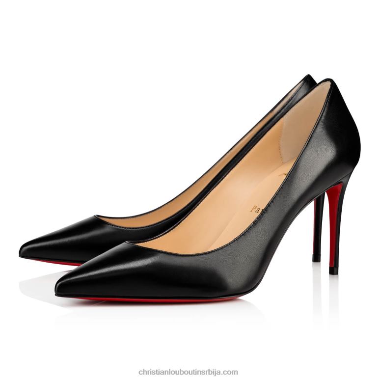 Christian Louboutin кате 85 мм пумпе - напа кожа - црне V0H0P433 Жене