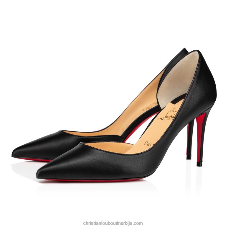 Christian Louboutin ириза 85 мм пумпе - напа кожа - црне V0H0P92 Жене